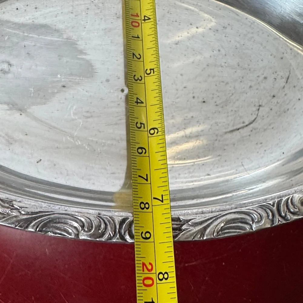 Elegant Vintage Oval Serving Tray